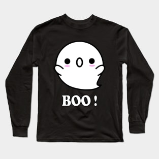 Cute ghost Long Sleeve T-Shirt